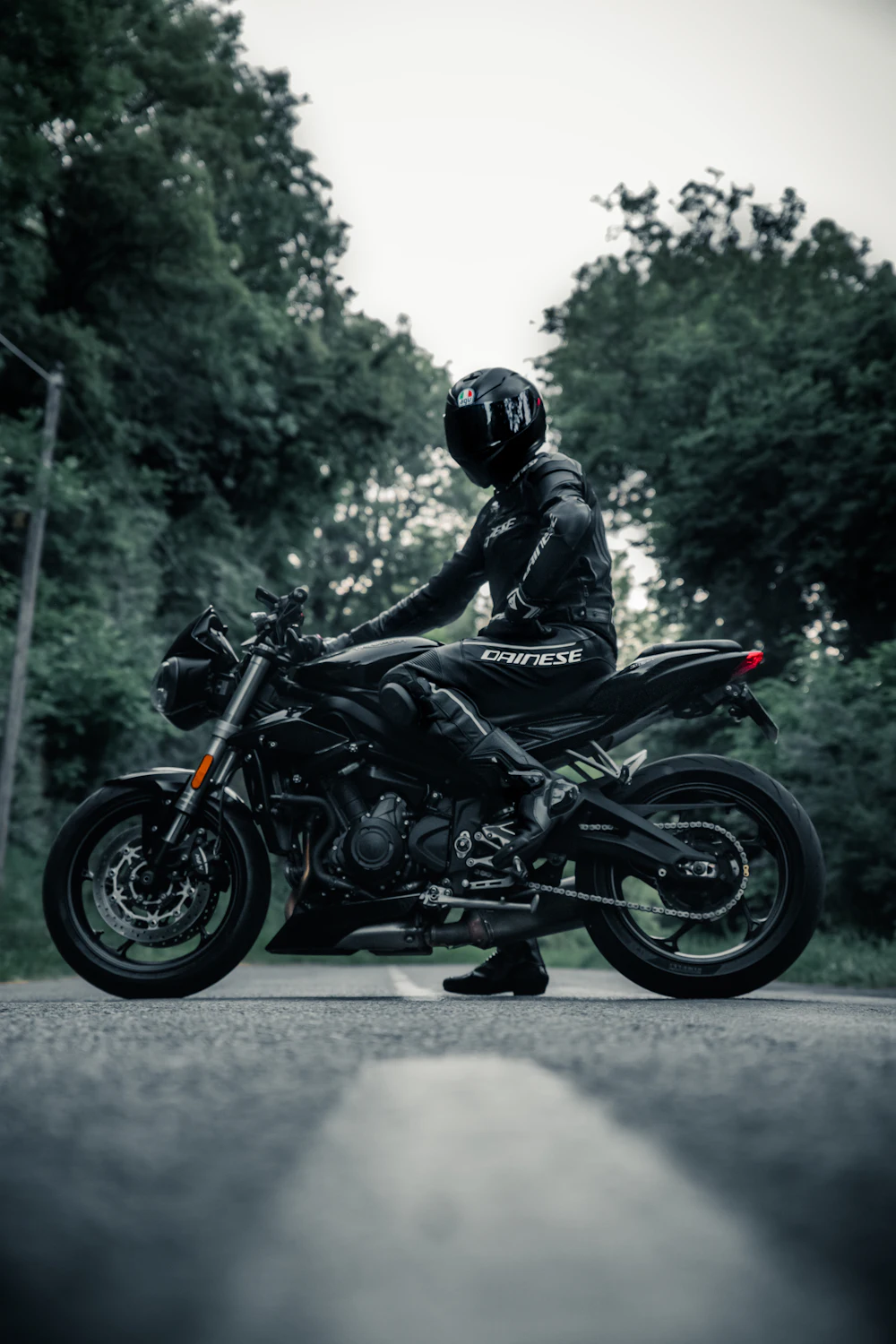 Motorbike lesson